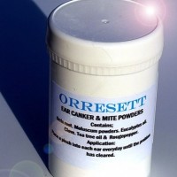 Orresett Canker Mite Dog Cat Rabbit Ear Powder 100gms