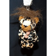 Ravensden Leopard Beanie Plush keyring