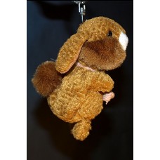 Rabbit Beanie Plush keyring