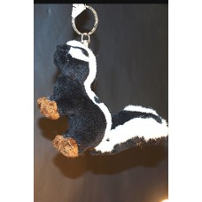 Ravensden Skunk Beanie Plush keyring