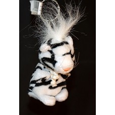 Ravensden White Tiger Beanie Plush keyring